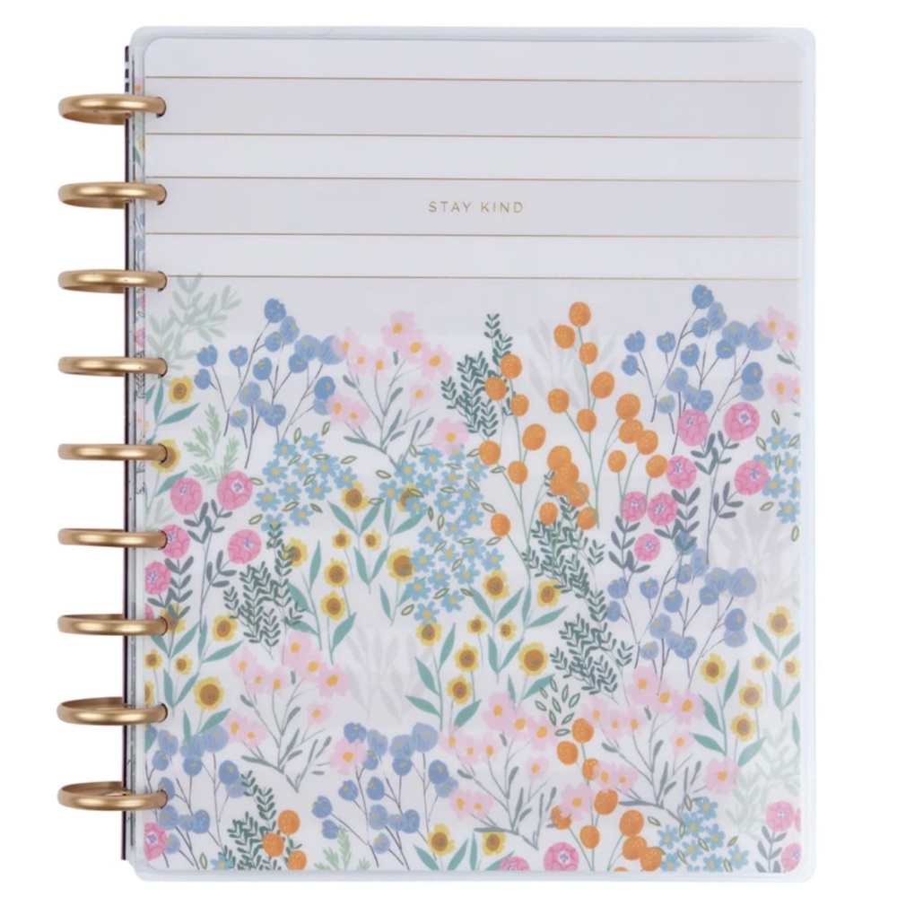 Undated Soft Florals Happy Planner